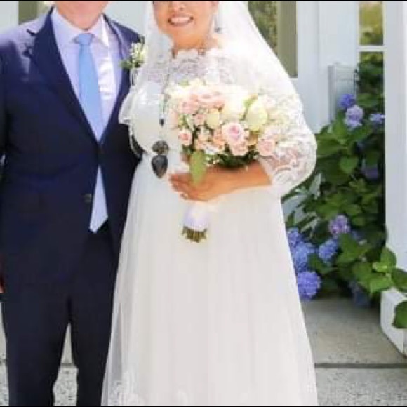 NWT Modcloth Chi Chi London long wedding dress - Picture 11 of 11